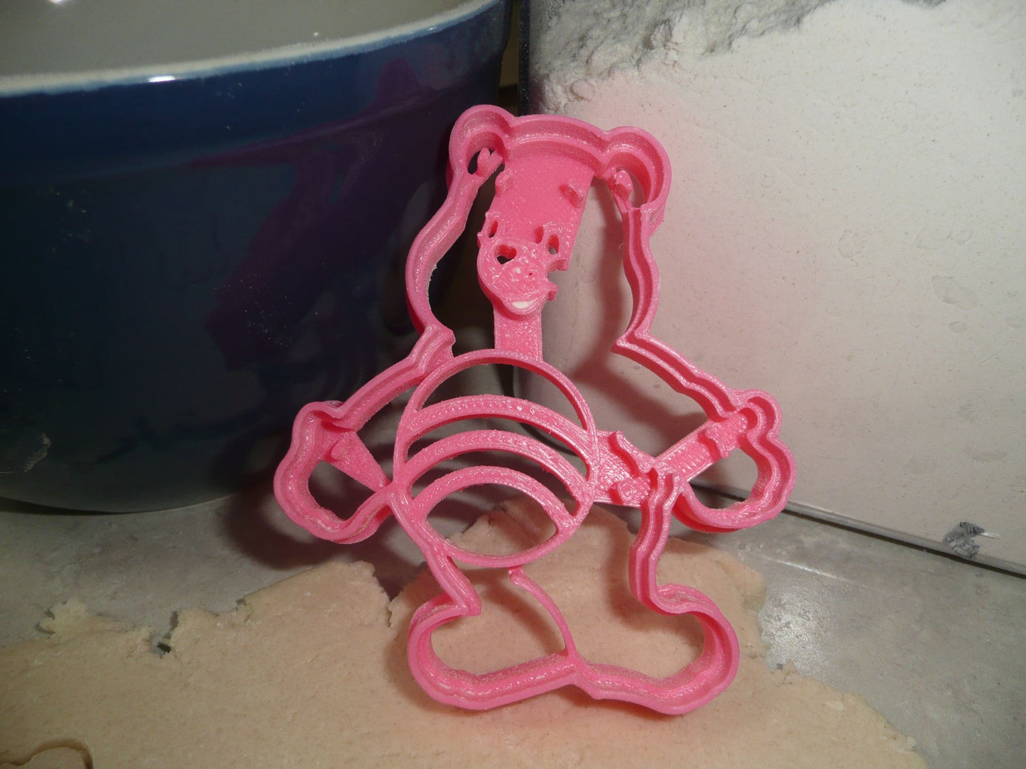 Cheer Bear Pink Rainbow Happy Positive Care Bears Cookie Cutter USA PR3985