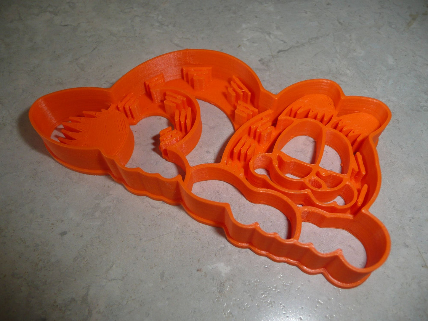 Garfield Laying Down Orange Cat Cartoon Comic Cookie Cutter USA PR4039