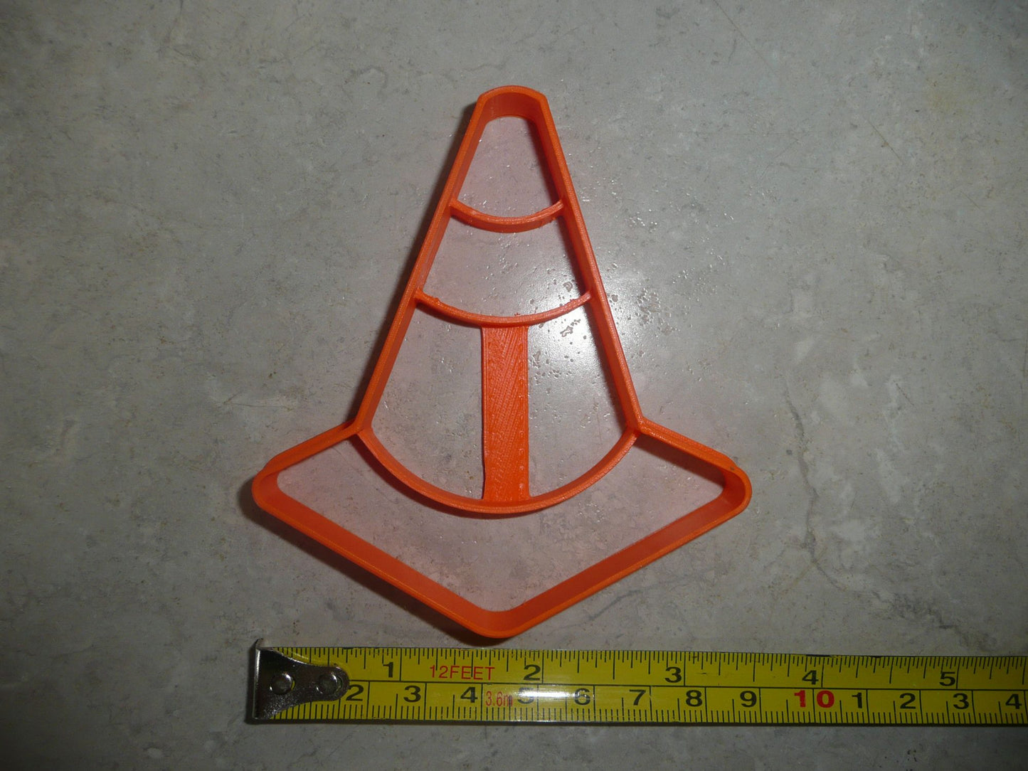 Traffic Cone Safety Marker Road Construction Cookie Cutter USA PR4108
