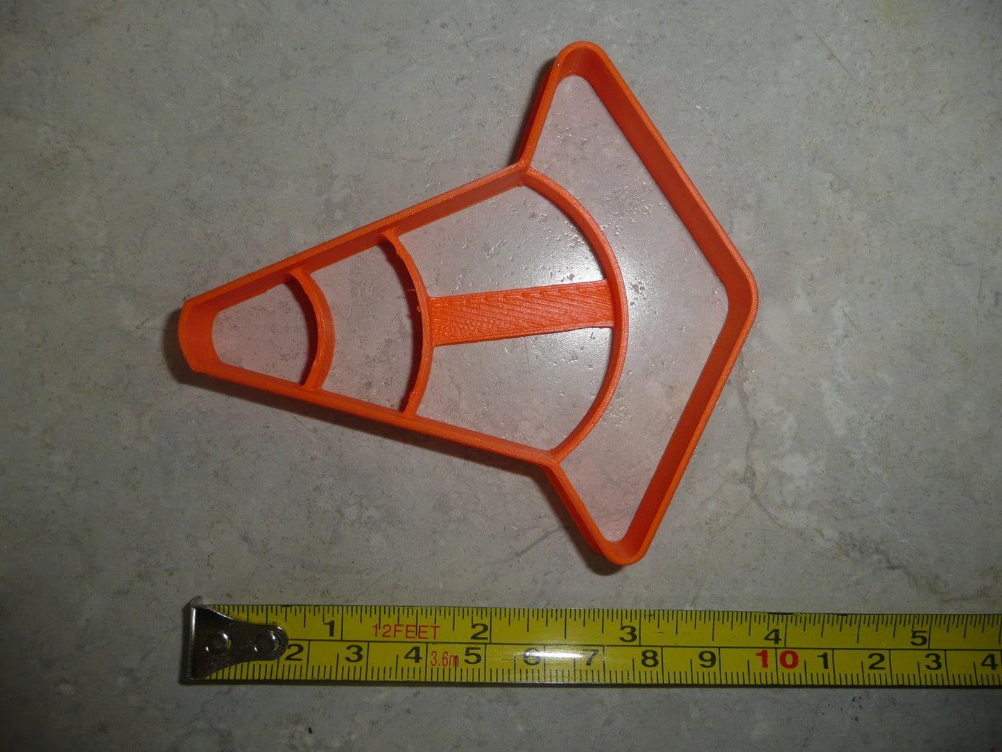 Traffic Cone Safety Marker Road Construction Cookie Cutter USA PR4108