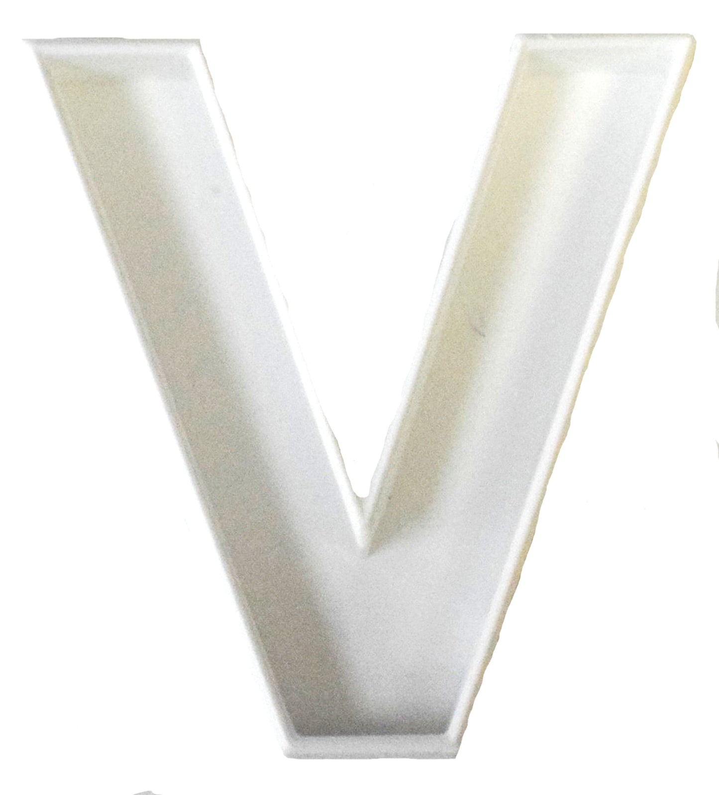 6x Letter V Alphabet Fondant Cutter Cupcake Topper Size 1.75" USA FD107V