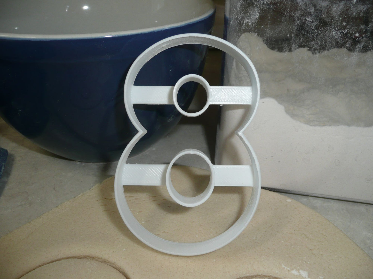 Numbers 4 Inch Tall 0 Through 9 Set Of 9 Cookie Cutters USA PR1546
