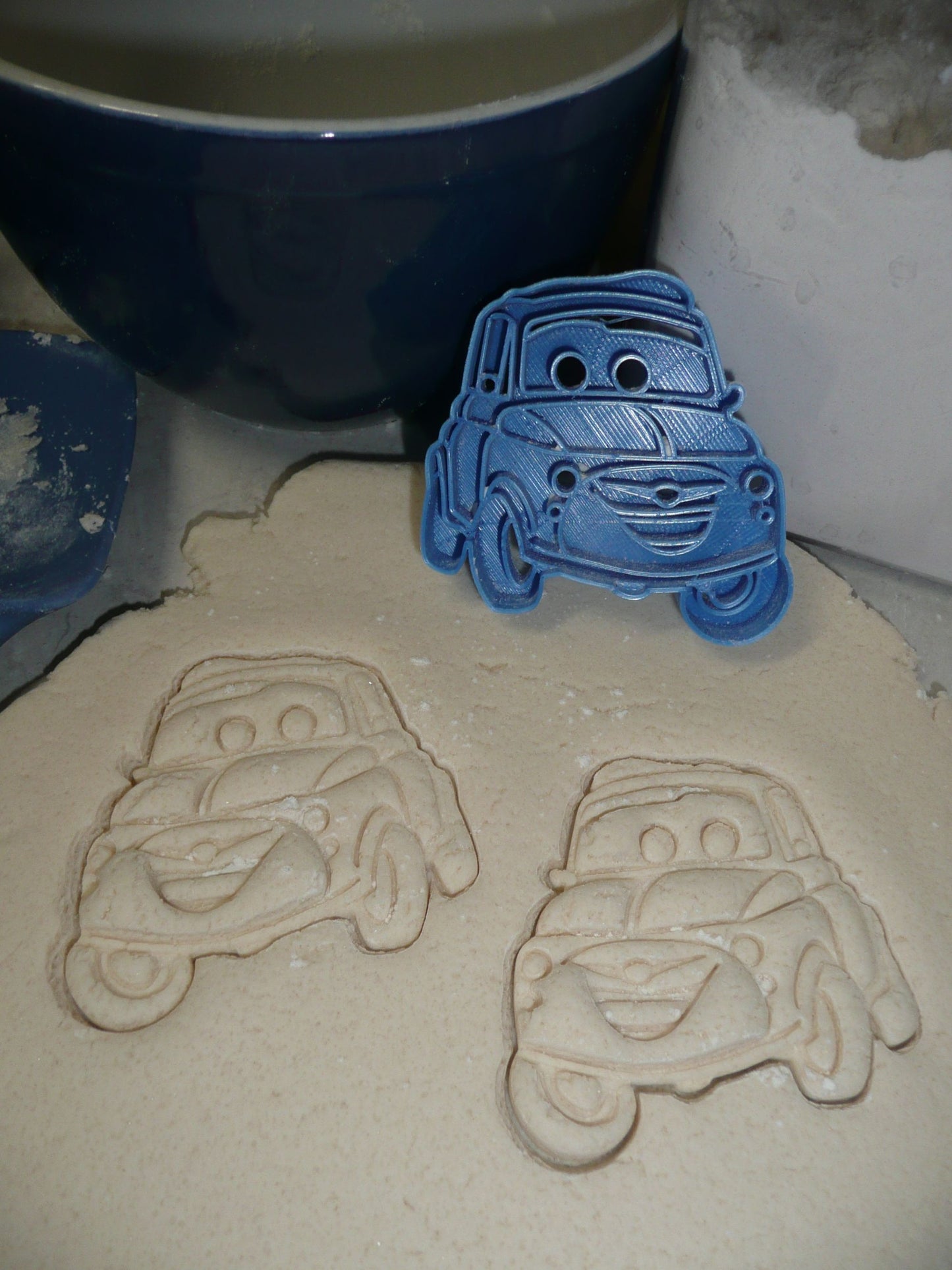 Cars Lightning McQueen Mater Cartoon Set Of 7 Cookie Cutters USA PR1552