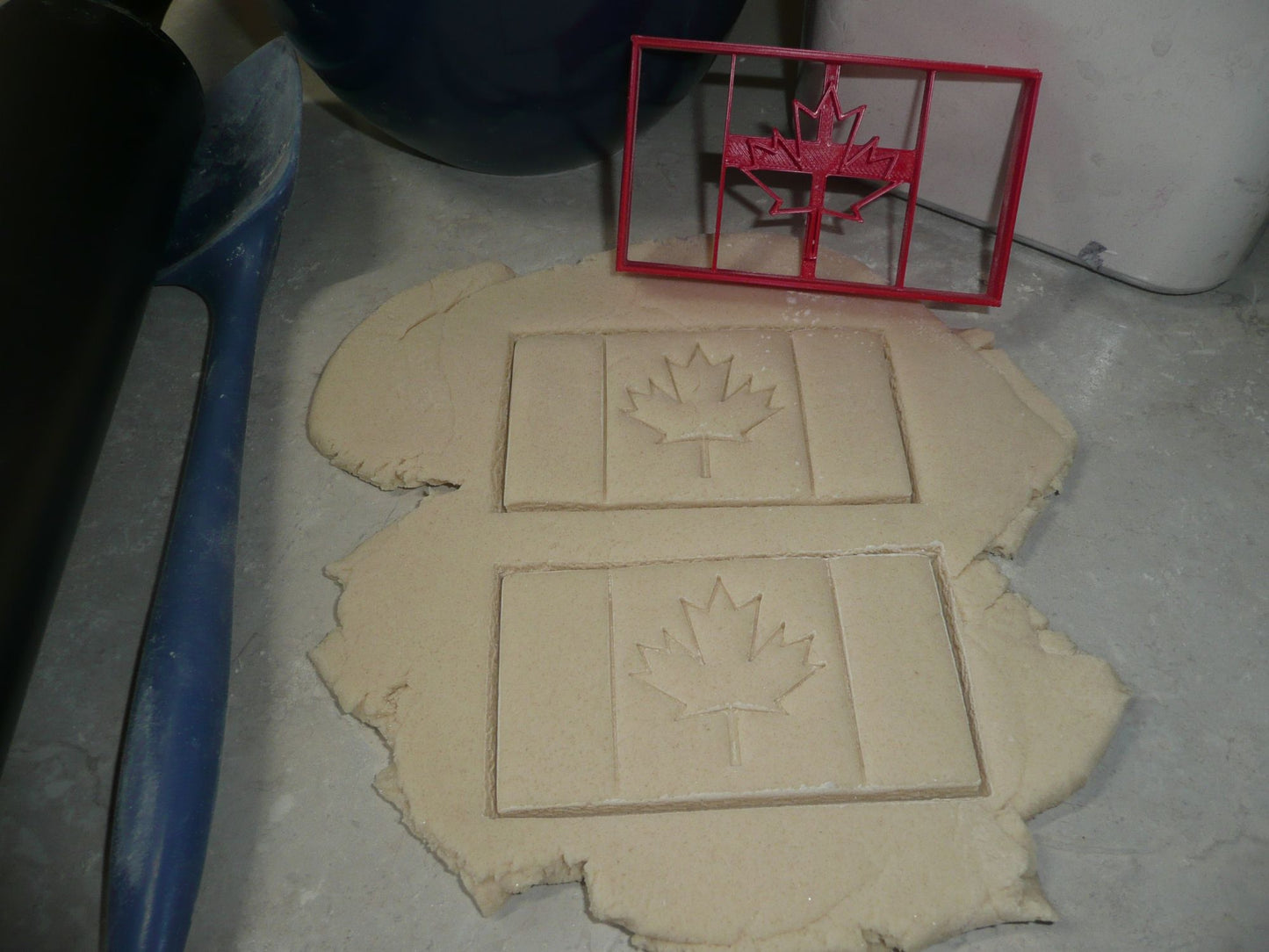 Canada Day Holiday Flag Maple Leaf Hockey Set Of 4 Cookie Cutters USA PR1555