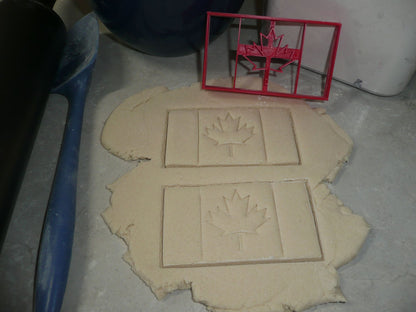 Canada Day Holiday Flag Maple Leaf Hockey Set Of 4 Cookie Cutters USA PR1555