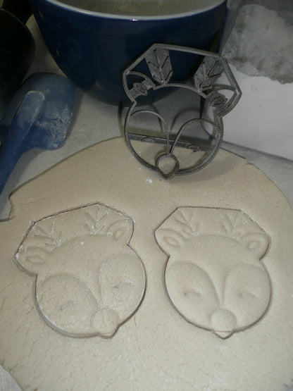 Woodland Creature Forest Animal Faces Set Of 4 Cookie Cutters USA PR1590