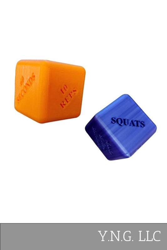 Fitness Workout Activity Cubes For Home Gym Set Of 2 Made In The USA PR1614