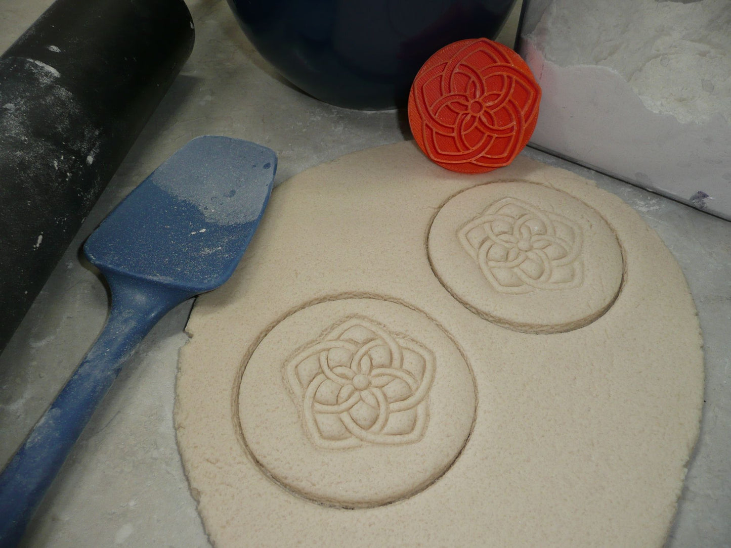 Celtic Knot Eternity Symbols Set Of 5 Cookie Stamp Embossers PR1616