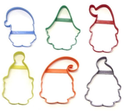 Gnome Outline Garden Mythical Creature Set Of 6 Cookie Cutters PR1617