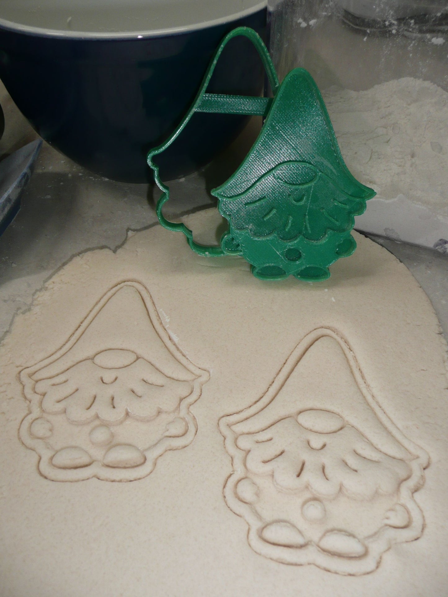 Gnome 2 Garden Mythical Creature Set Of 2 Cookie Cutter And Stamp PR1620