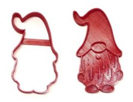 Gnome 3 Garden Mythical Creature Set Of 2 Cookie Cutter And Stamp PR1621