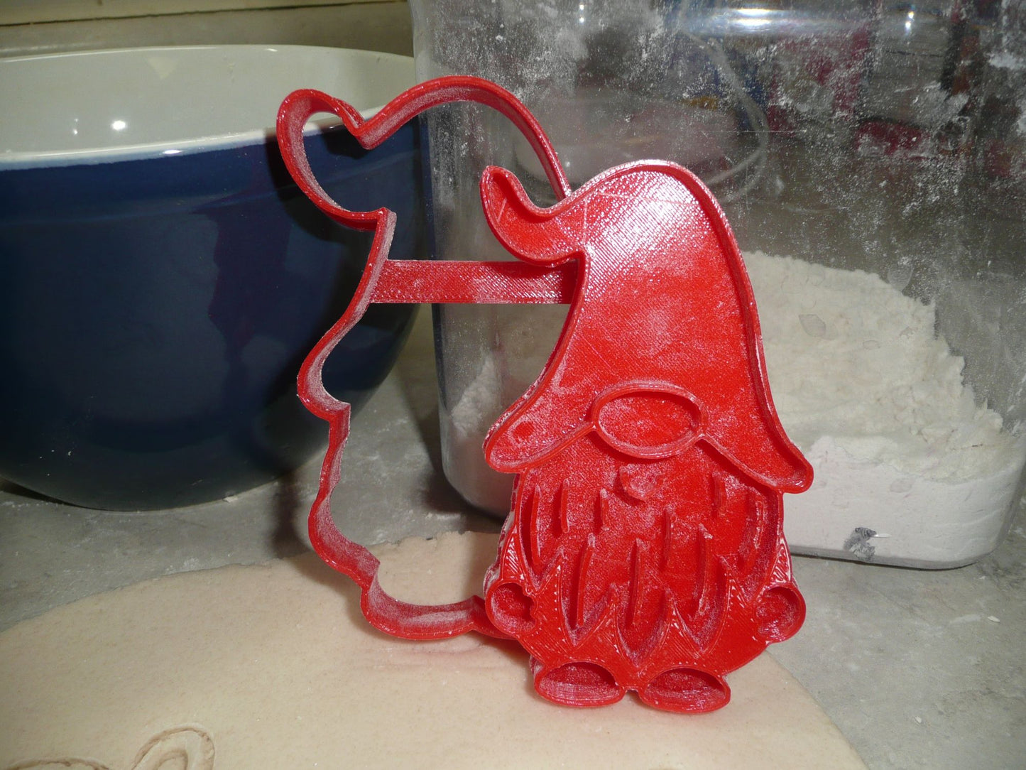 Gnome 3 Garden Mythical Creature Set Of 2 Cookie Cutter And Stamp PR1621