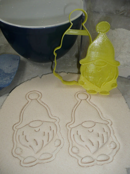 Gnome 4 Garden Mythical Creature Set Of 2 Cookie Cutter And Stamp PR1622