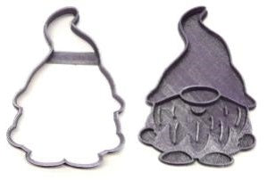 Gnome 6 Garden Mythical Creature Set Of 2 Cookie Cutter And Stamp PR1624