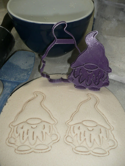 Gnome 6 Garden Mythical Creature Set Of 2 Cookie Cutter And Stamp PR1624