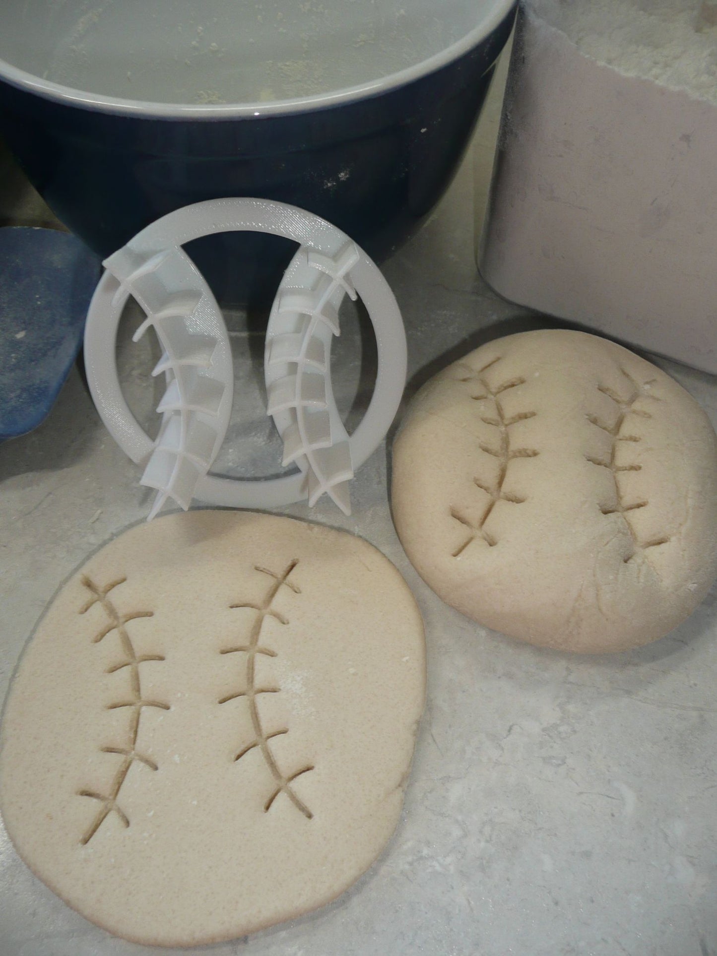 Sports Balls Set Of 7 Concha Cutters Mexican Sweet Bread Stamp USA PR1637