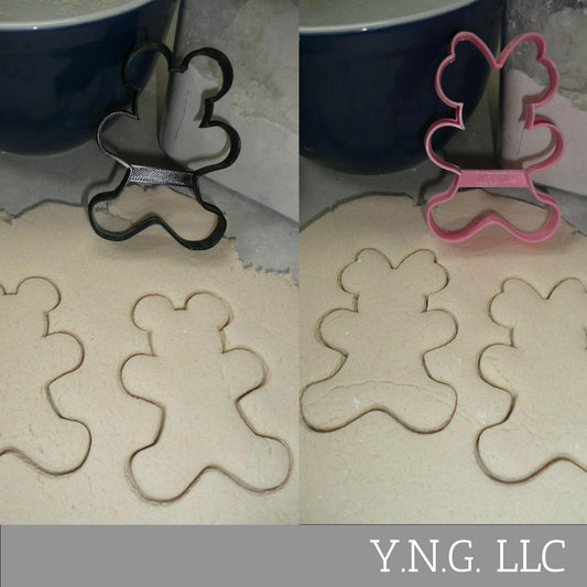 Mickey Minnie Mouse Gingerbread Outlines Set Of 2 Cookie Cutters USA PR1645