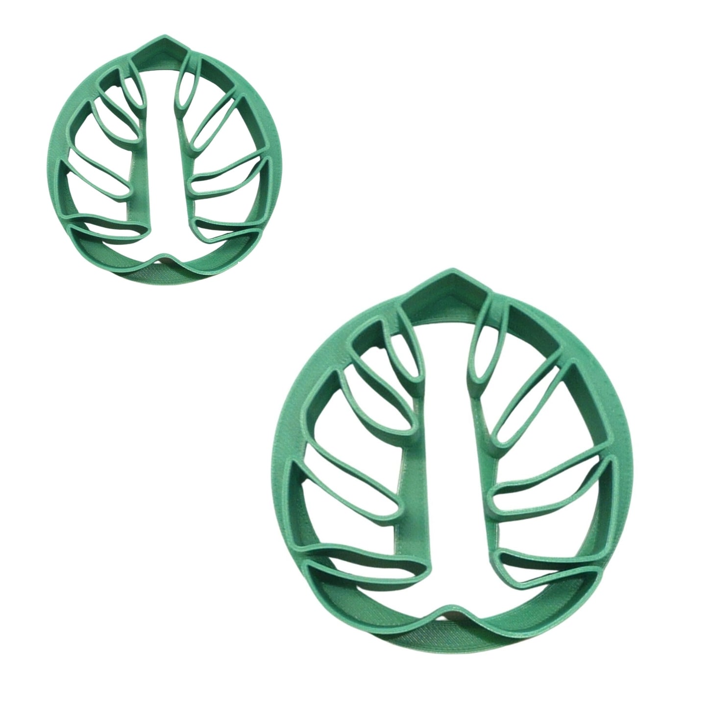 Monstera Leaf Set Of 2 Sizes Concha Cutters Bread Stamps Made in USA PR1775