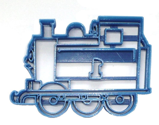 6x Thomas the Train Fondant Cutter Cupcake Topper Size 1.75" USA FD2103