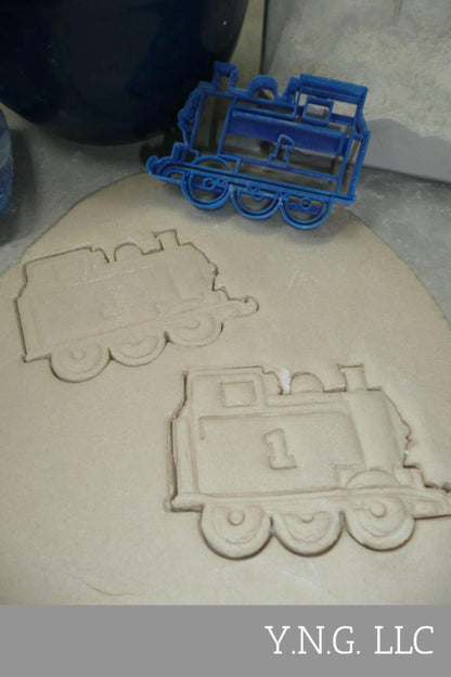 Thomas the Tank Steam Train Side View Cookie Cutter Made in USA PR2103