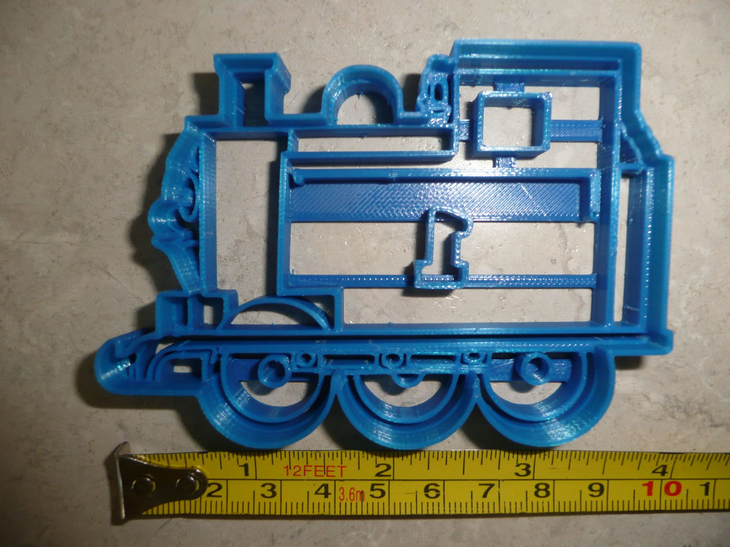 Thomas the Tank Steam Train Side View Cookie Cutter Made in USA PR2103