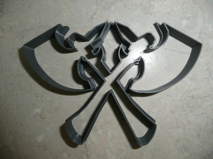 Toporceanu Double Axe World of Warcraft Cookie Cutter Made In USA PR2113