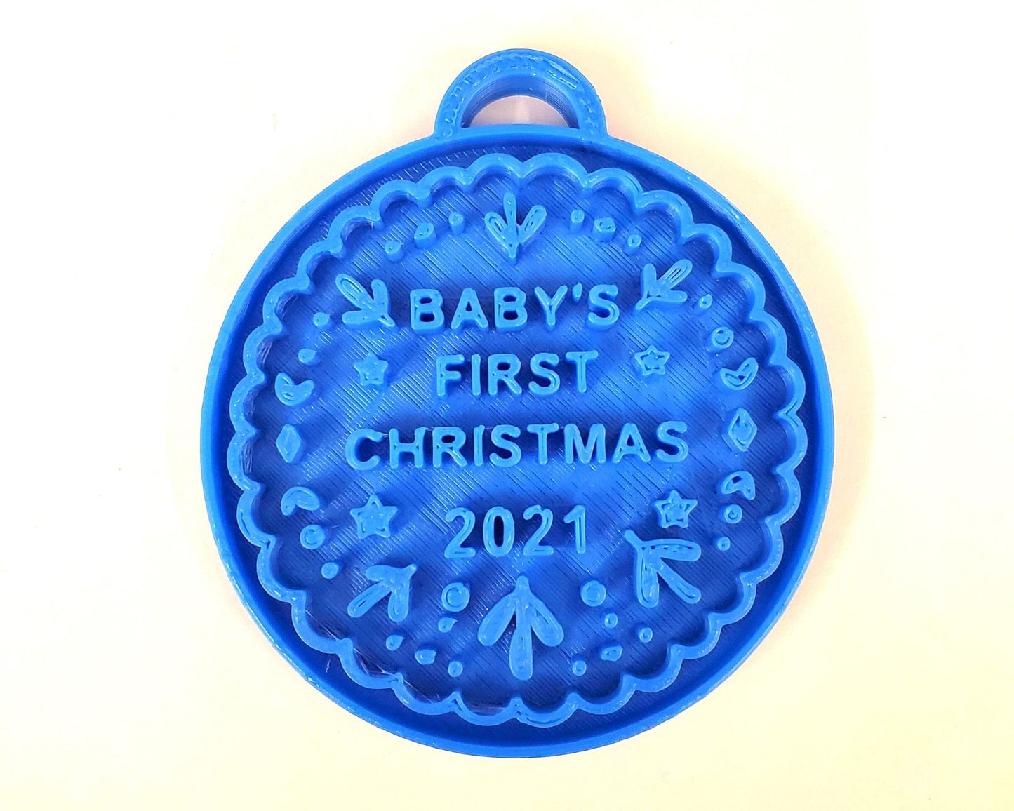 Babys First Christmas 2021 Ornament Christmas Tree Decor Made In USA PR2319