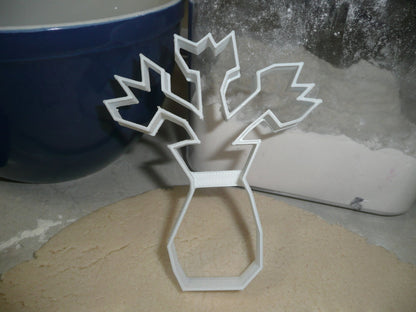 Flowers In A Vase Special Occasion Cookie Cutter Baking Tool Made in USA PR254