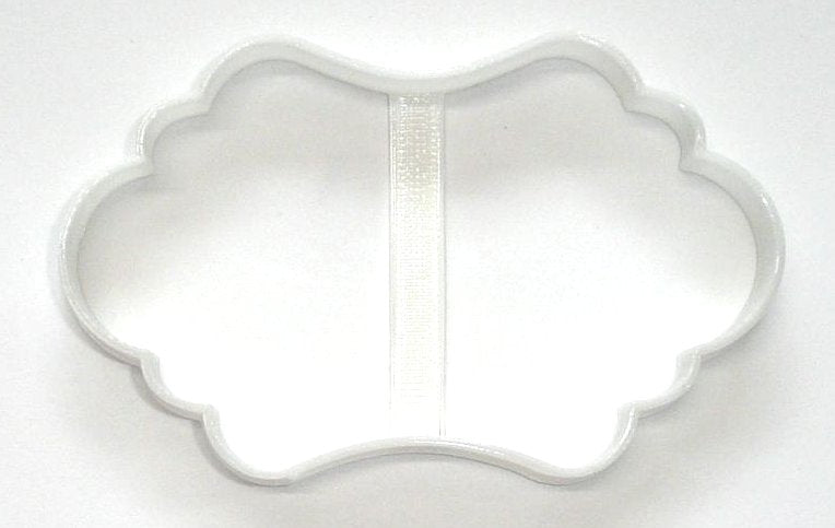 Fancy Plaque Frame 1 Cookie Cutter Special Occasion USA PR260