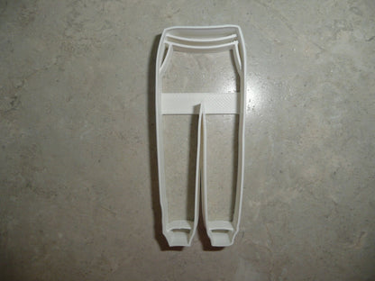 6x Sweatpants Sweat Pants Fondant Cutter Cupcake Topper 1.75 Inch FD3205