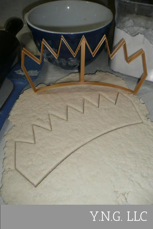 Crown Outline King Queen Large Cookie Cutter Or 3D Fondant Cake USA PR3373
