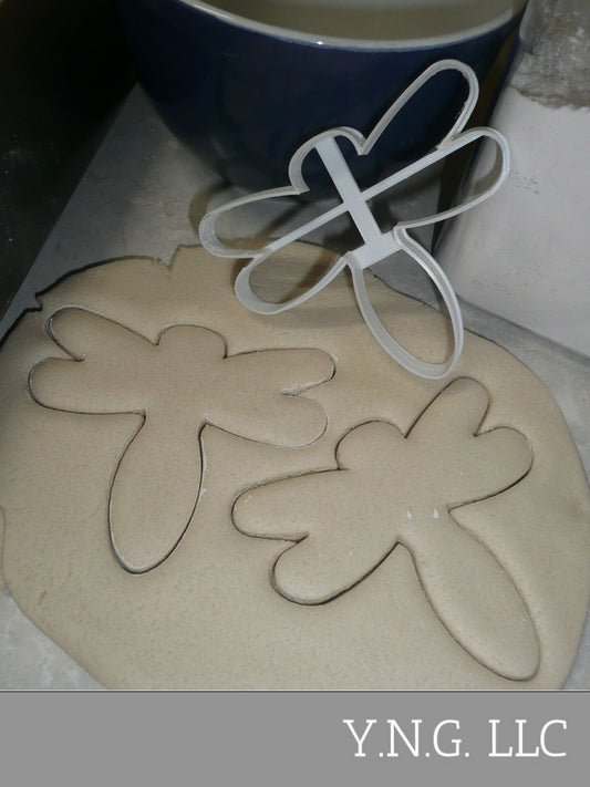 Dragonfly Outline Flying Insect Bug Good Luck Cookie Cutter USA PR3443