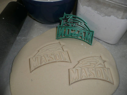 George Mason University With Star Sports Athletics Cookie Cutter USA PR3445