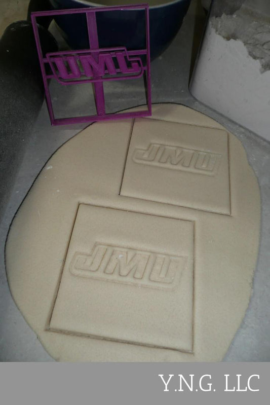 JMU Letters James Madison University Athletics Cookie Cutter USA PR3447