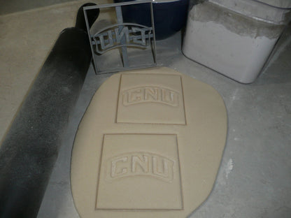 CNU Letters Christopher Newport University Athletics Cookie Cutter USA PR3448