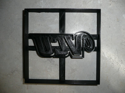 6x VCU Letters Virginia Univ Fondant Cutter Cupcake Topper 1.75 IN USA FD3449