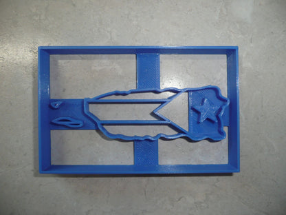 Puerto Rico Flag Commonwealth Island Cookie Cutter Baking Tool USA PR3450