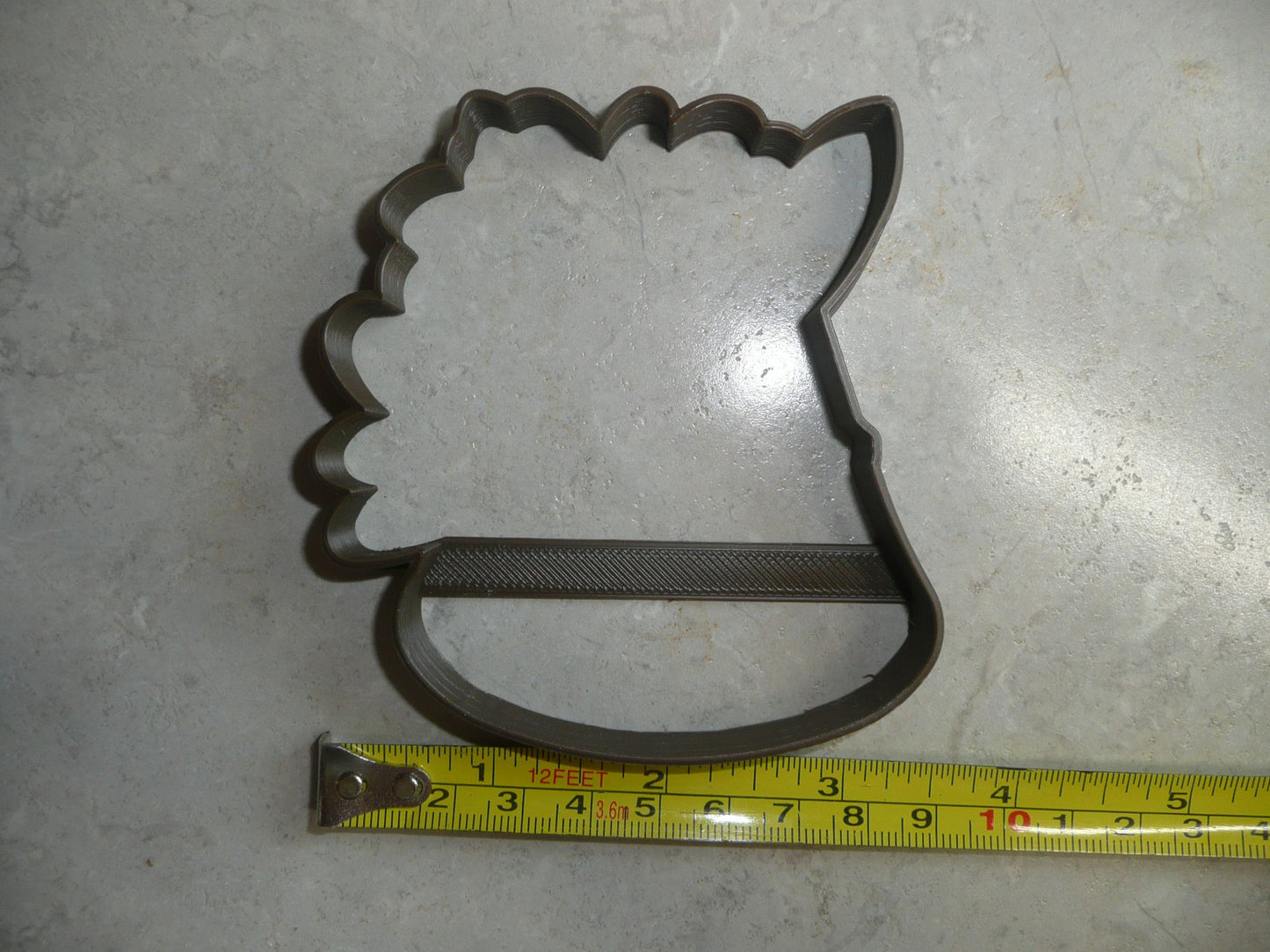 Horse Face Outline Equine Farm Animal Cookie Cutter Baking Tool USA PR3458