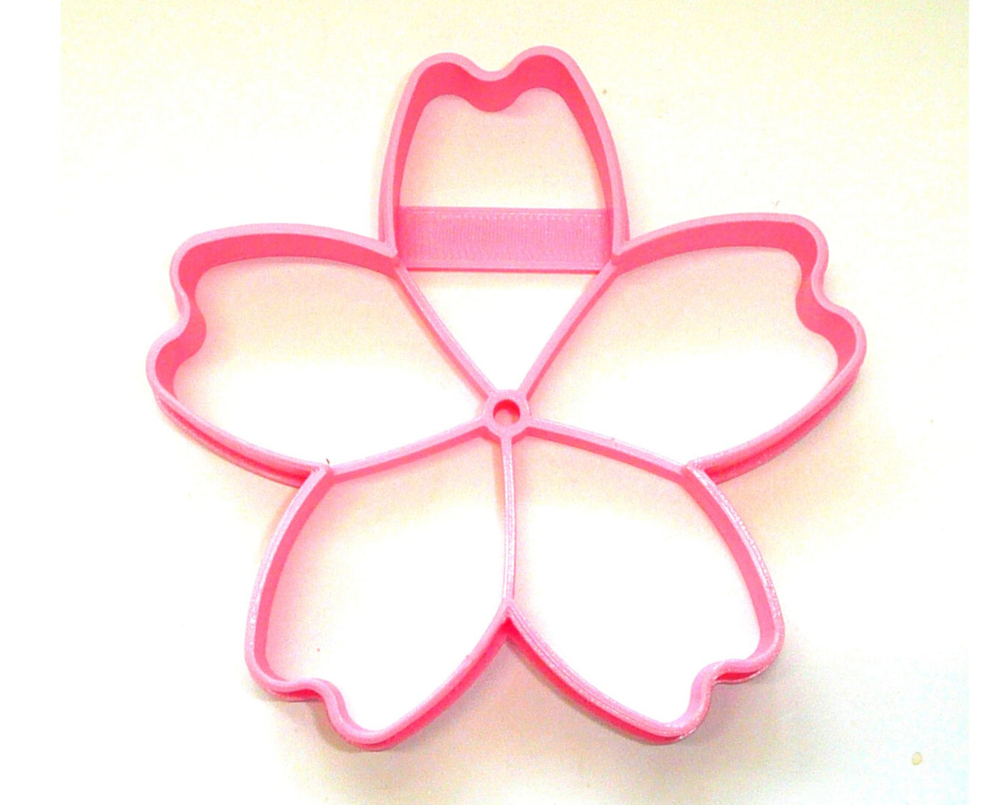 6x Five Petal Tropical Flower 1 Fondant Cutter Cupcake Topper 1.75 IN USA FD3460