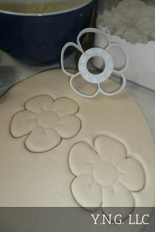 Flower 3 Five Petal Blooming Tree Plant Blossom Cookie Cutter USA PR3462