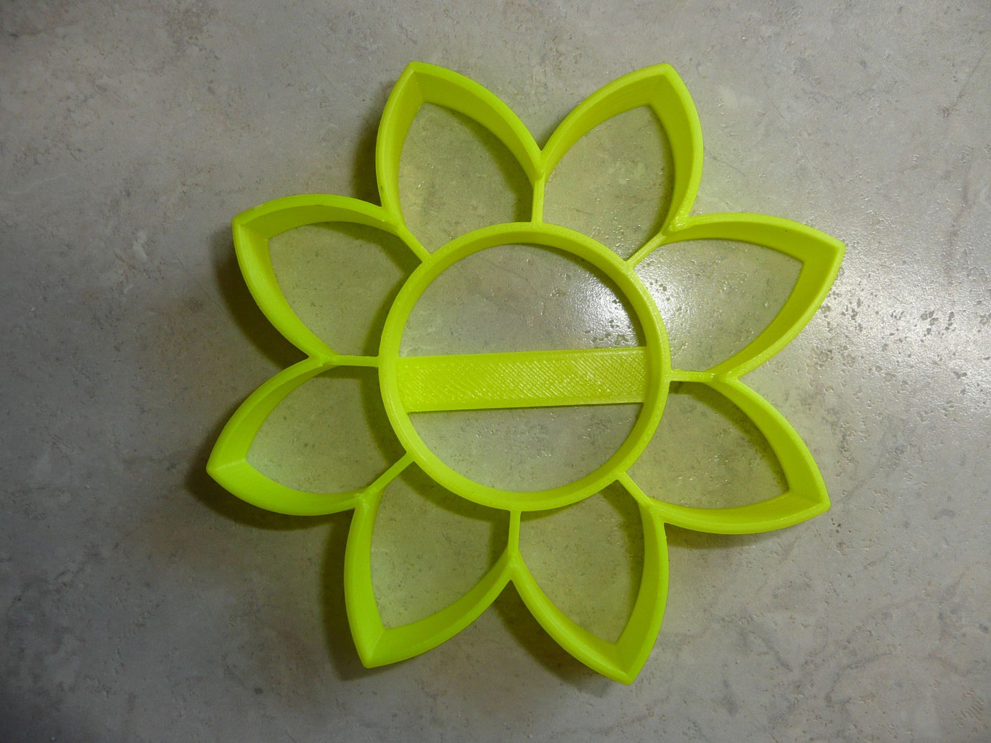 6x Sunflower Flower 4 Fondant Cutter Cupcake Topper Size 1.75 Inch USA FD3463