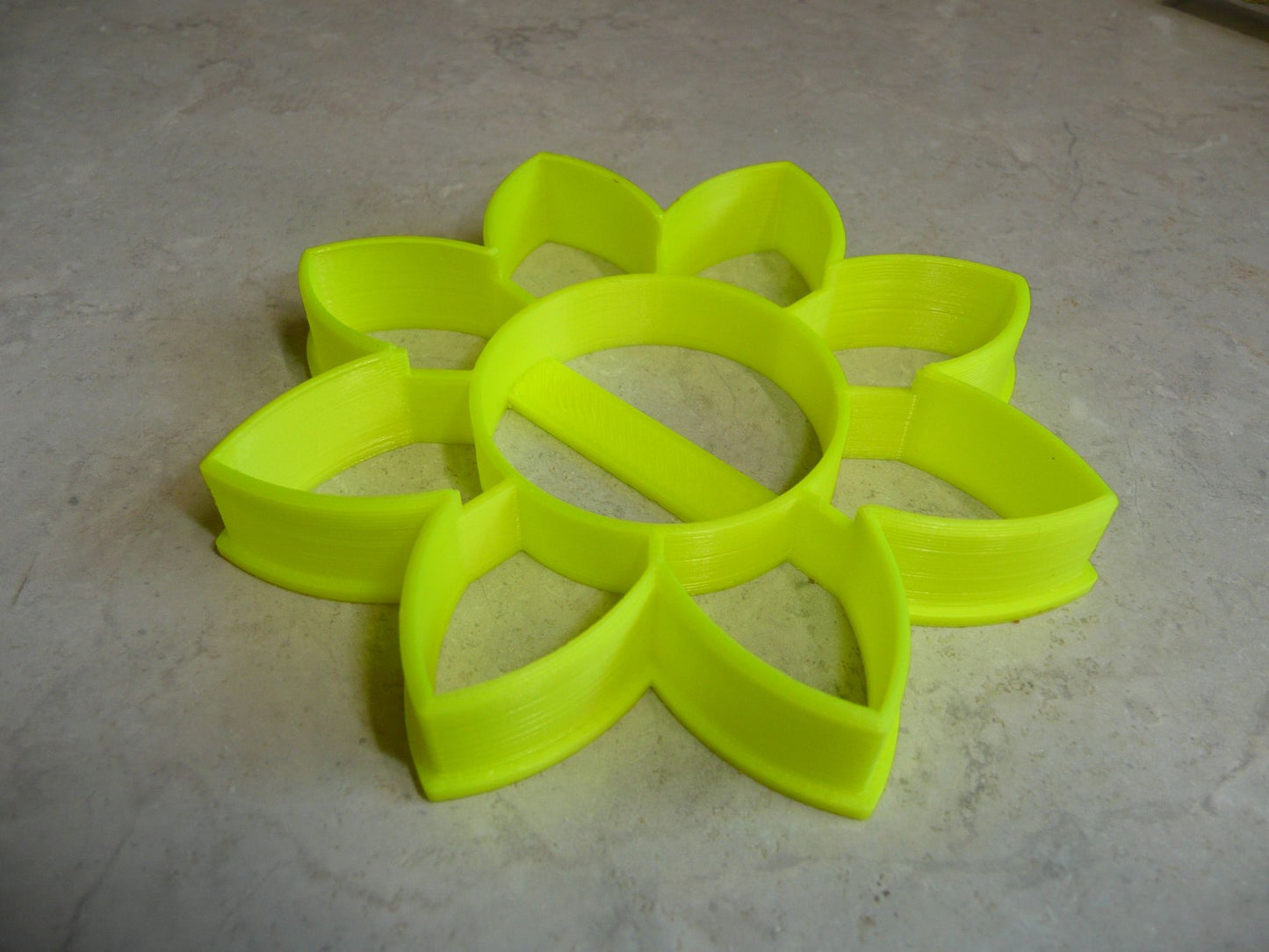 6x Sunflower Flower 4 Fondant Cutter Cupcake Topper 1.75 IN USA FD3463