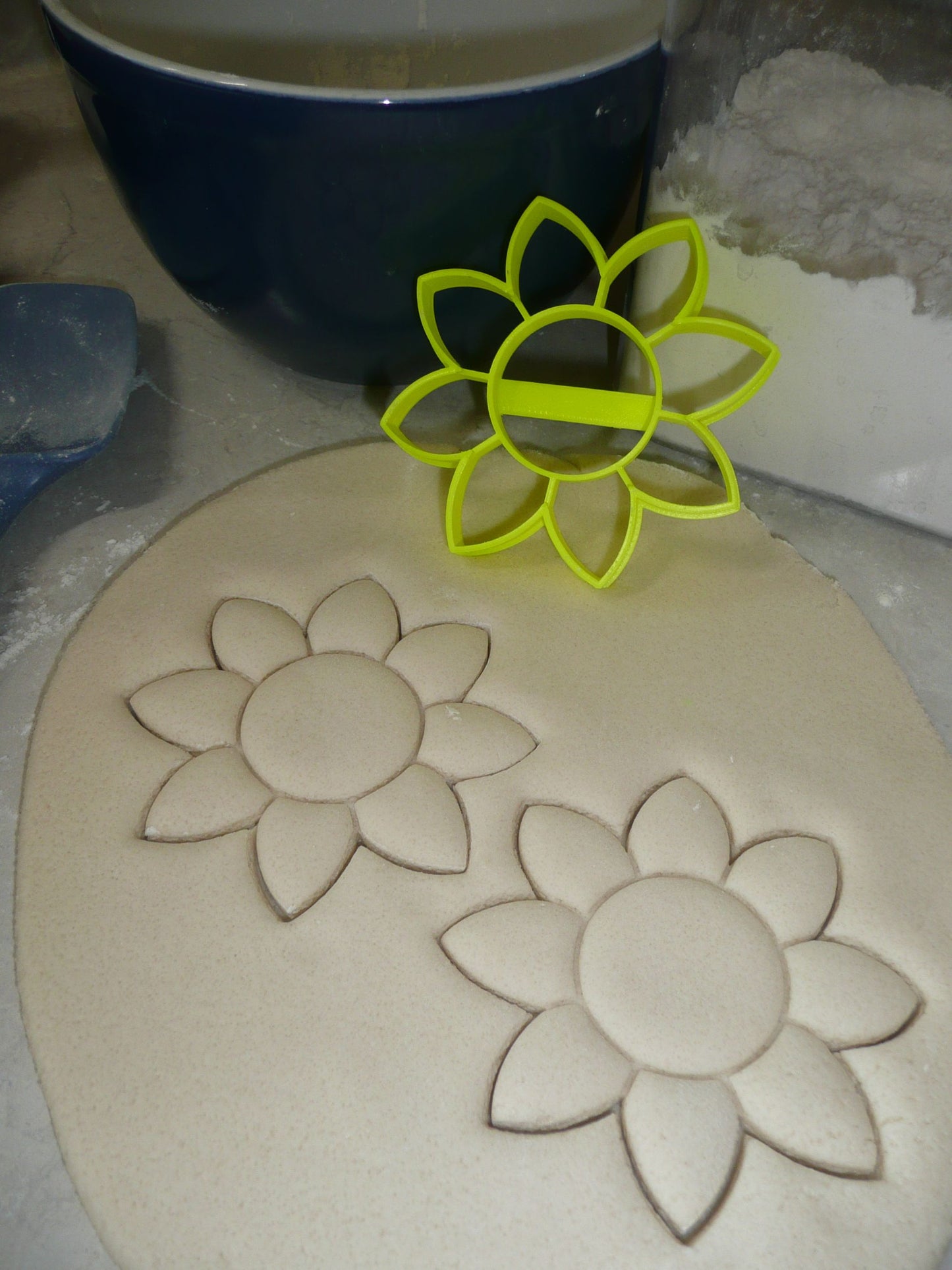 Flower 4 Sunflower Bloom Flowers Cookie Cutter Baking Tool USA PR3463