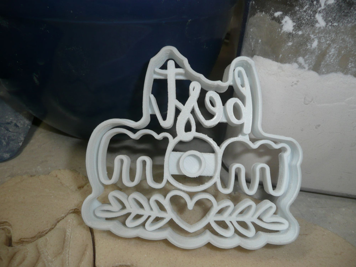 Best Mom With Heart Mothers Day Celebration Love Cookie Cutter USA PR3475