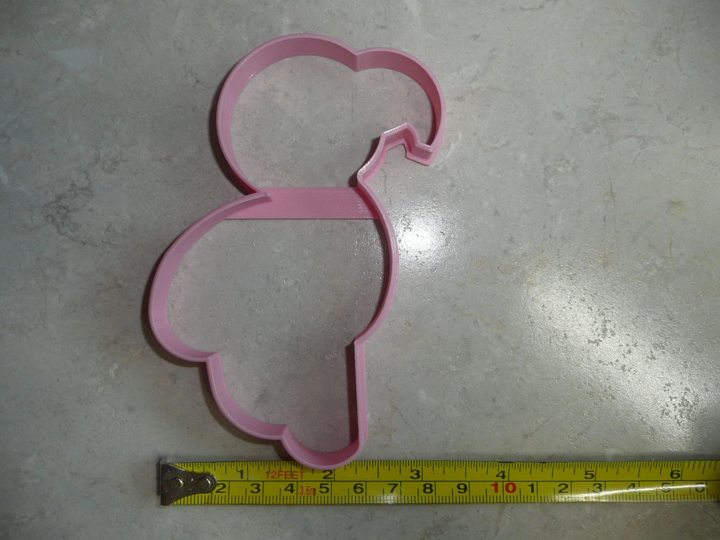 Flamingo Outline Water Wading Pink Bird Cookie Cutter Baking Tool USA PR3476