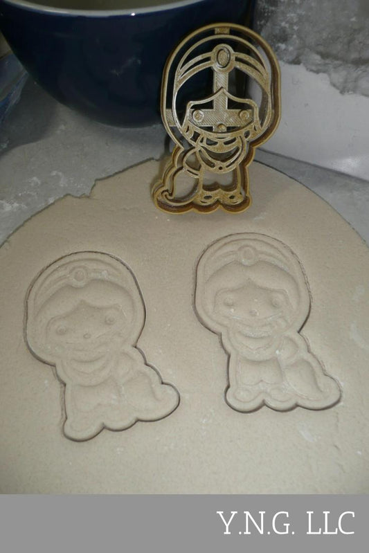 Jasmine Princess Kids Cartoon Movie Character Cookie Cutter USA PR3487