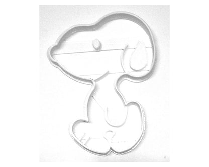 Snoopy Walking Charlie Brown Pet Beagle Peanuts Comics Cookie Cutter USA PR3494