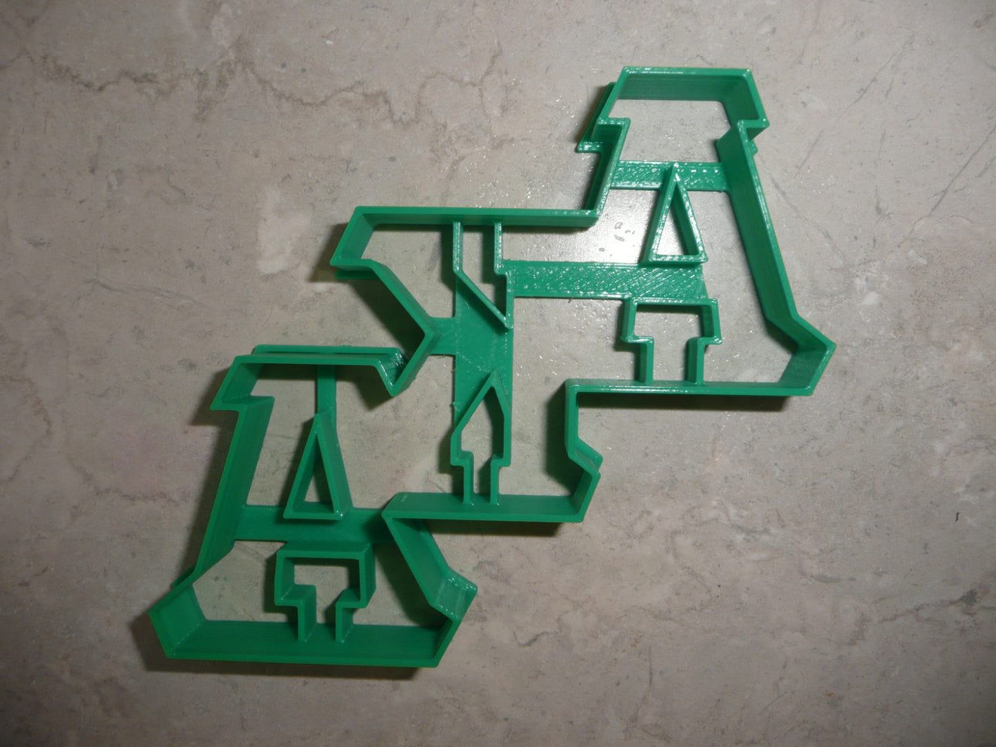 6x Alpha Kappa Alpha Letters Fondant Cutter Cupcake Topper Size 1.75 Inch FD3502