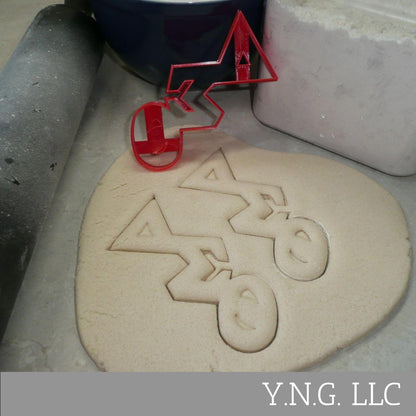 Delta Sigma Theta Letters Sorority Cookie Cutter Made In USA PR3503