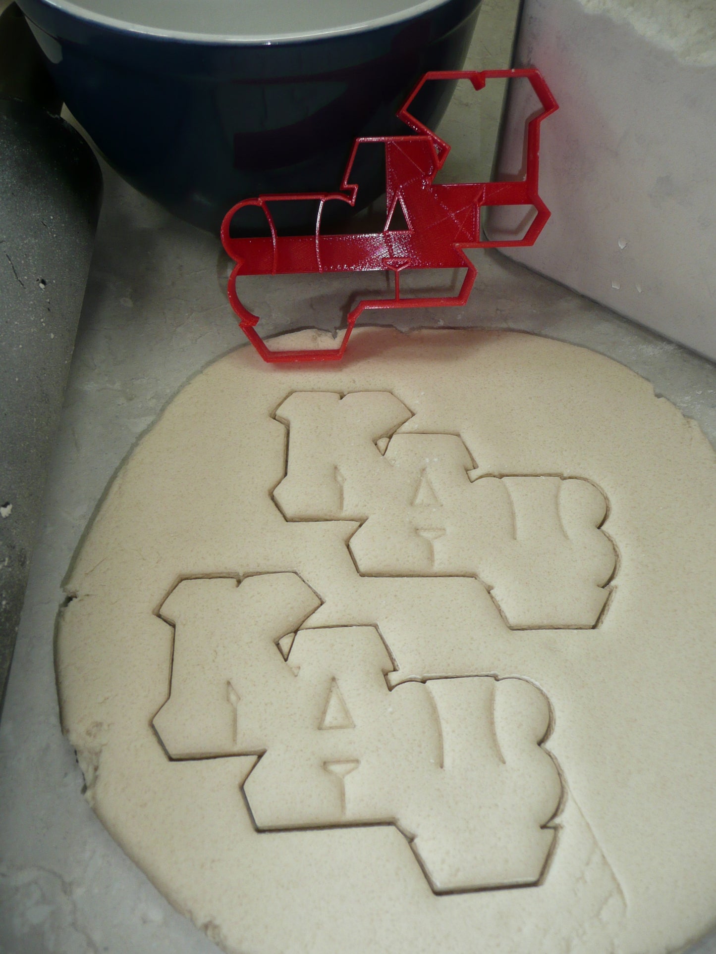 Kappa Alpha Psi Letters Fraternity Cookie Cutter Made In USA PR3507